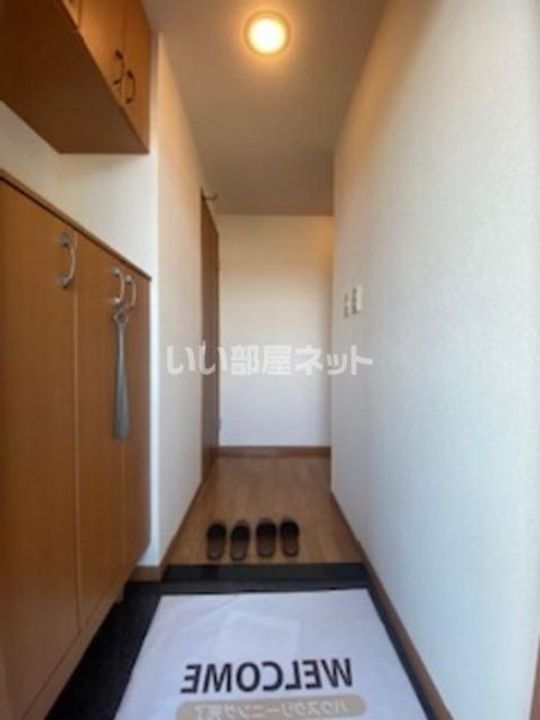 福島県いわき市錦町中央1(アパート)の賃貸物件の玄関
