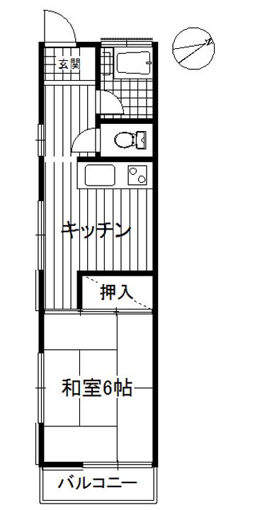 ビラマリーカの間取り