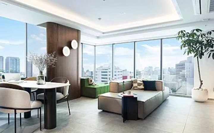 東京都千代田区三番町(マンション)の賃貸物件の居間