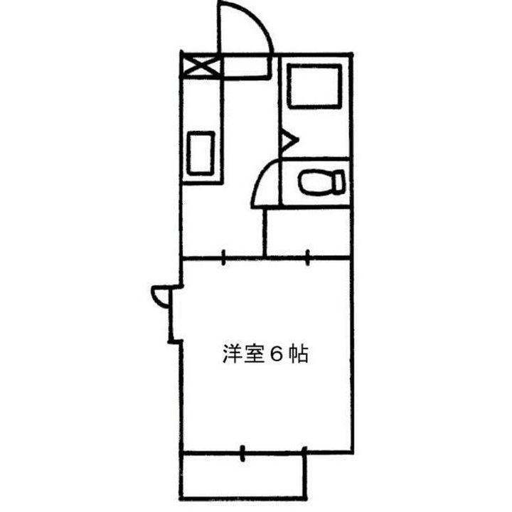 神奈川県秦野市北矢名(アパート)の賃貸物件の間取り