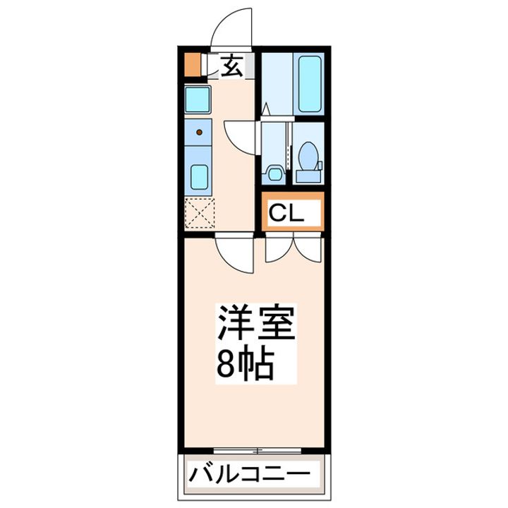 ロ・ヴィオレット蓮台寺の間取り