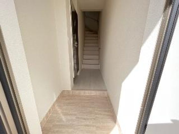 福島県本宮市本宮字反町(アパート)の賃貸物件の玄関