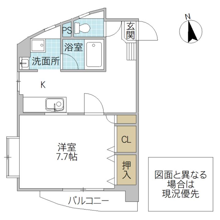 スクエアヒルズの間取り