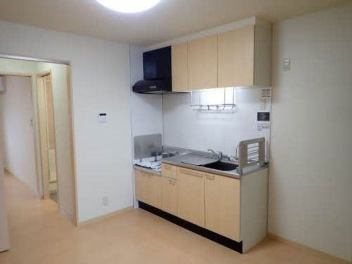 新潟県新潟市東区紫竹4(アパート)の賃貸物件のキッチン