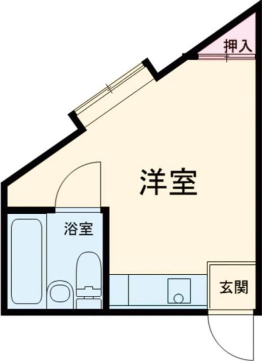 三重県名張市丸之内(マンション)の賃貸物件の間取り