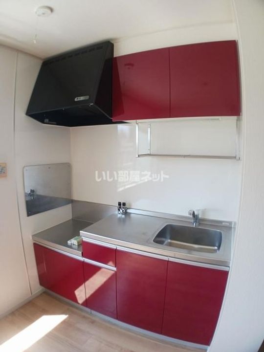 兵庫県加東市山国(アパート)の賃貸物件のキッチン