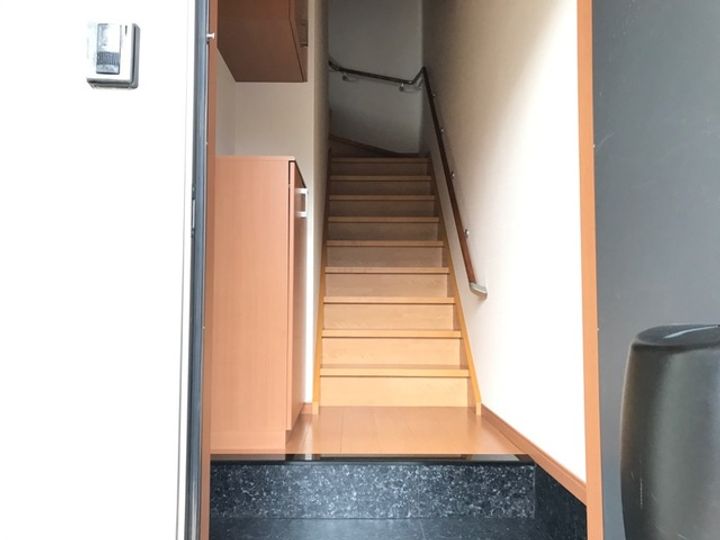 新潟県五泉市三本木2(アパート)の賃貸物件の玄関