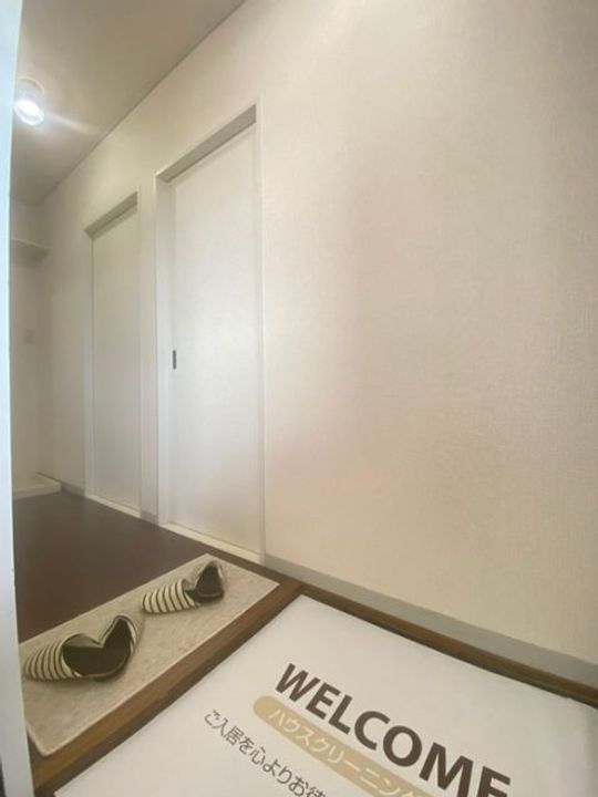 新潟県新潟市秋葉区結(アパート)の賃貸物件の玄関