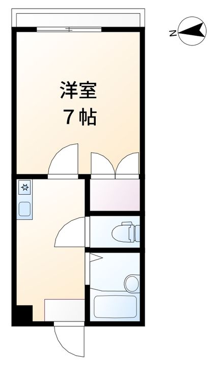 プール・トゥジュールの間取り