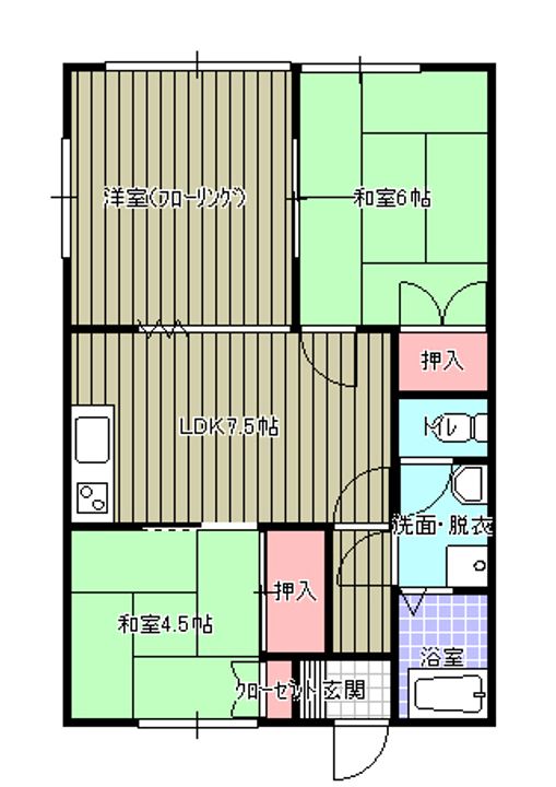 ヴィラ藤秀の間取り
