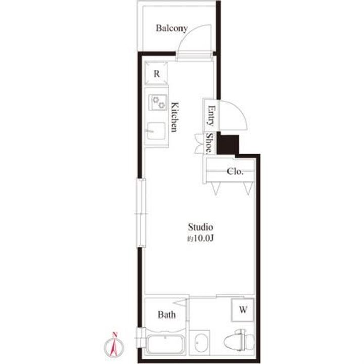 CASA BIANCA(森下)の間取り