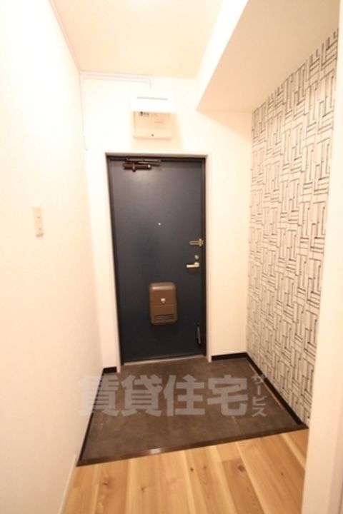 オリエントハピネスの玄関