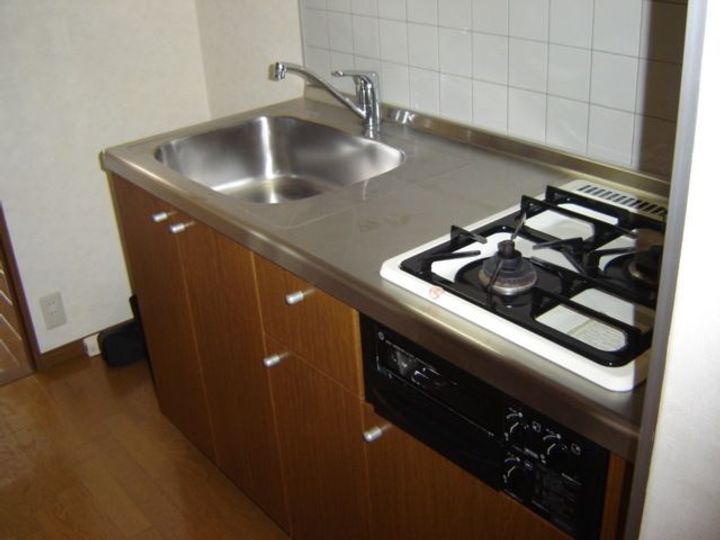 神奈川県厚木市下川入(アパート)の賃貸物件のキッチン