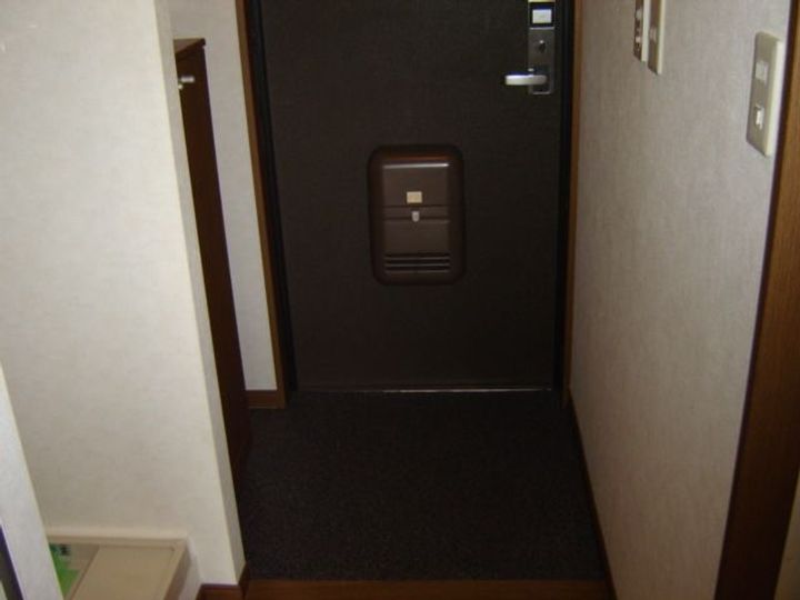 神奈川県厚木市下川入(アパート)の賃貸物件の玄関