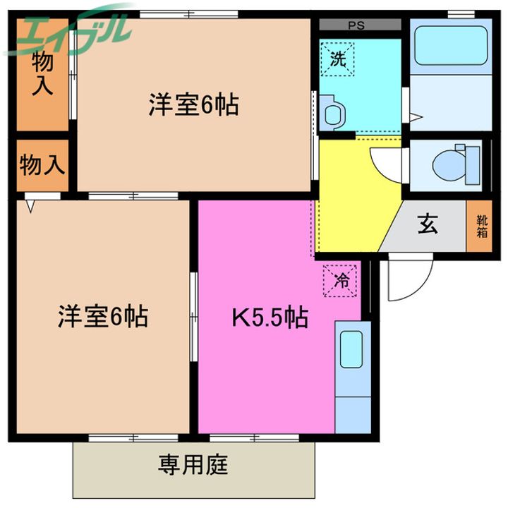 グレースハイムの間取り