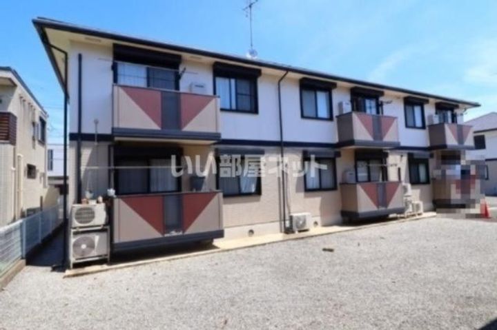 栃木県小山市犬塚1(アパート)の賃貸物件の外観