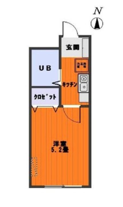 東京都世田谷区代田1(マンション)の賃貸物件の間取り
