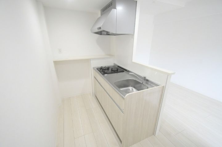 福岡県北九州市小倉北区紺屋町(マンション)の賃貸物件のキッチン