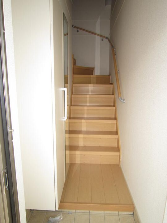 茨城県ひたちなか市大字東石川(アパート)の賃貸物件の玄関