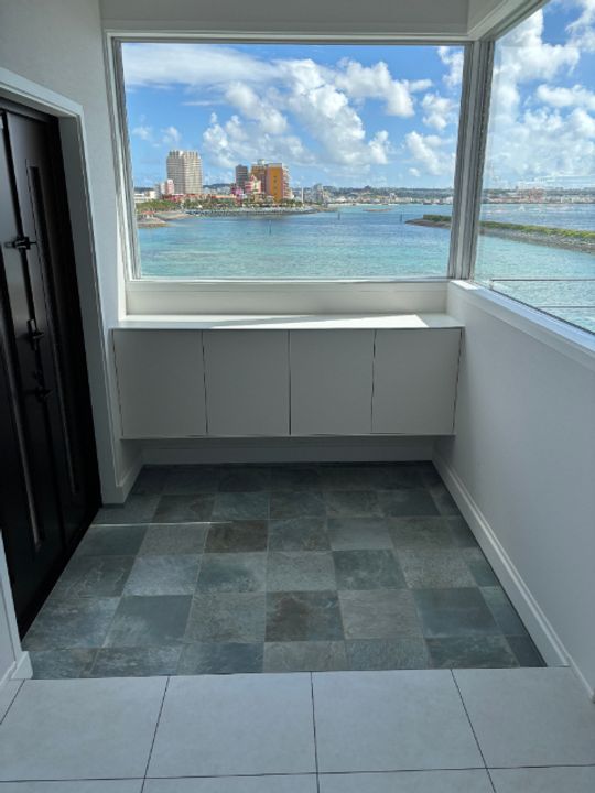 シーガイヤミナトの玄関