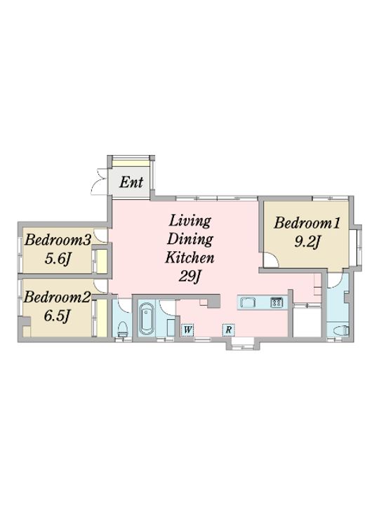シーガイヤミナトの間取り
