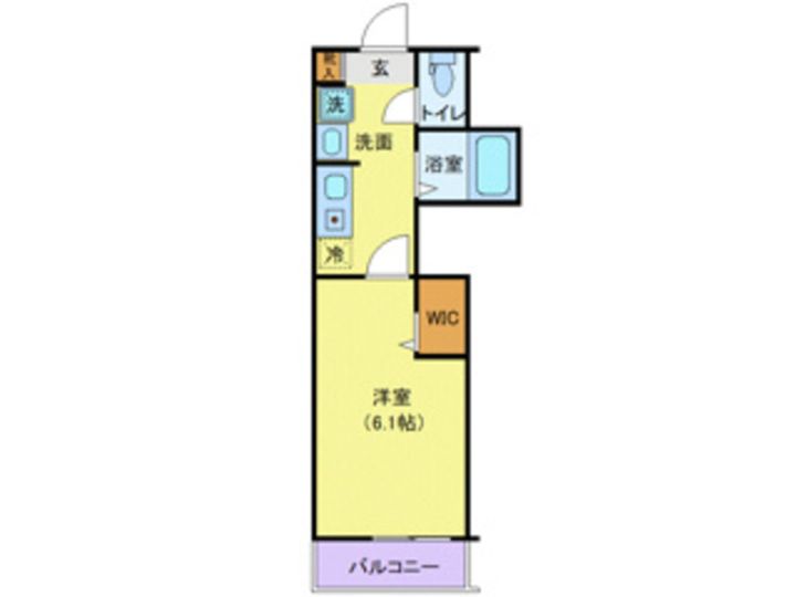 ラフィーネ二俣川の間取り