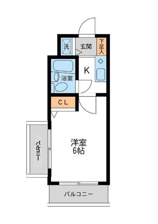 東京都世田谷区梅丘1(マンション)の賃貸物件の間取り