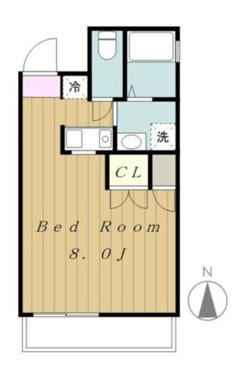 アンリシェール橋本の間取り