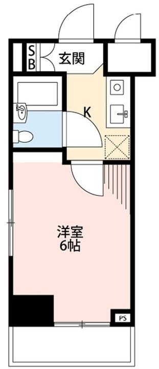 神奈川県相模原市中央区相模原6(マンション)の賃貸物件の間取り