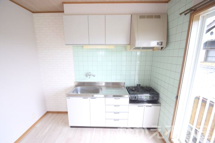 徳島県阿南市那賀川町上福井堂免(アパート)の賃貸物件のキッチン