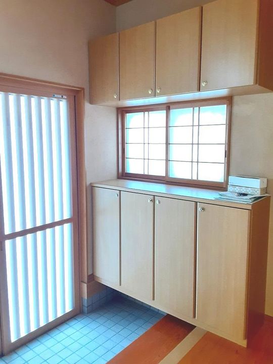 千葉県木更津市港南台1(一戸建)の賃貸物件の玄関