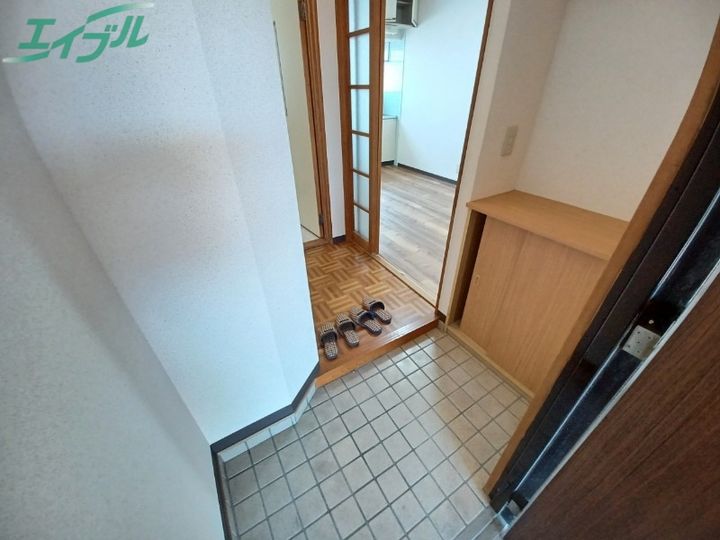 パークハイムカトウの玄関