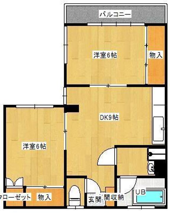 田之上ビルの間取り