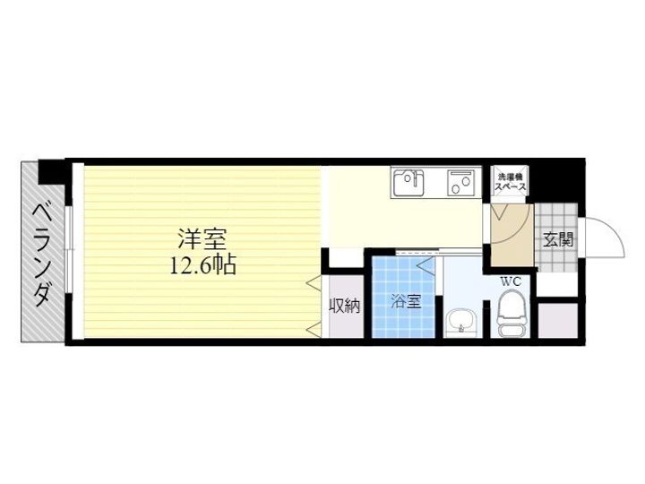 テリオ中島西の間取り