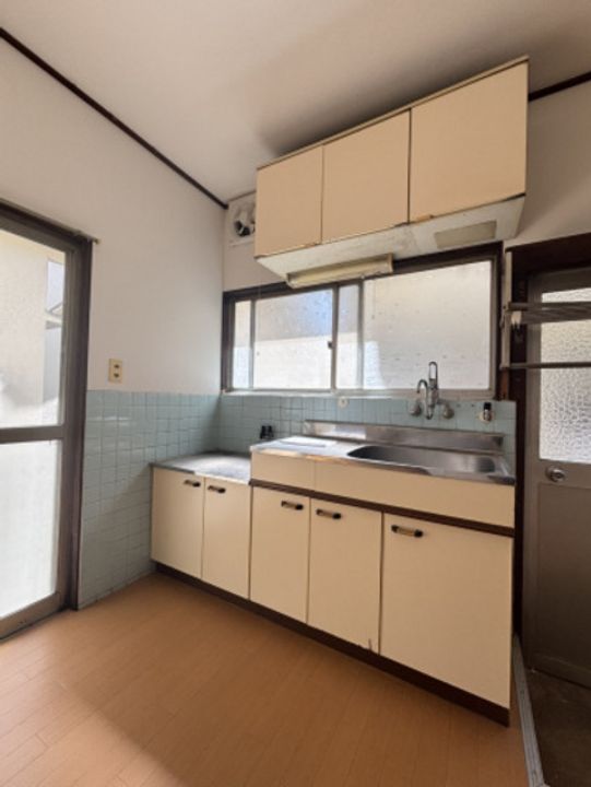 広島県安芸郡府中町瀬戸ハイム1(一戸建)の賃貸物件のキッチン