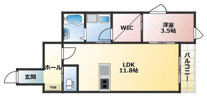 ピュアランド柏木の間取り