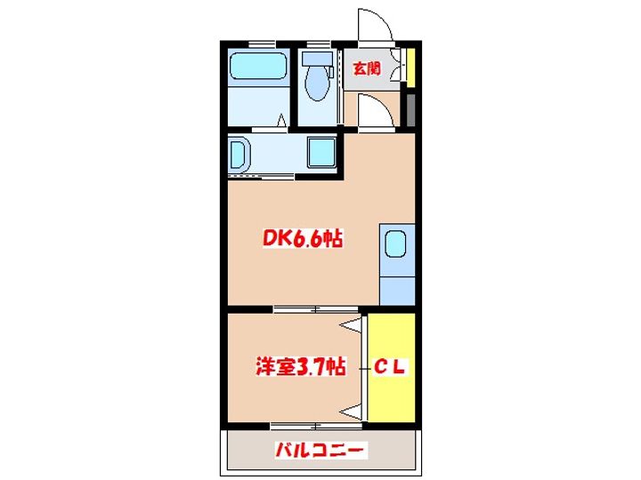 フロックディーファンの間取り