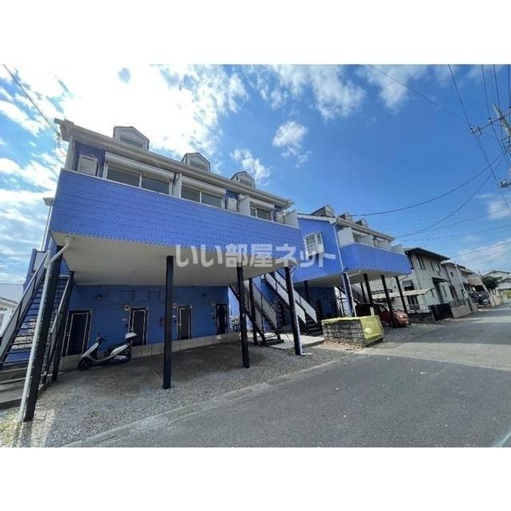 埼玉県東松山市元宿1(アパート)の賃貸物件の外観