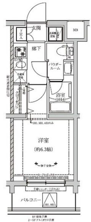 RELUXIA成増IIの間取り