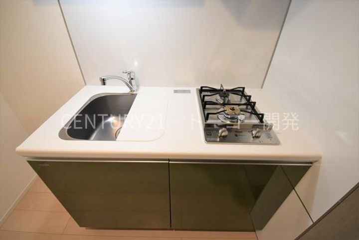 神奈川県川崎市中原区市ノ坪(マンション)の賃貸物件のキッチン