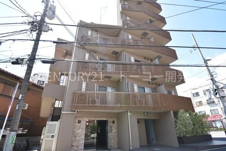 神奈川県川崎市中原区市ノ坪(マンション)の賃貸物件の外観