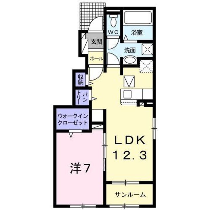 サンティアラの間取り