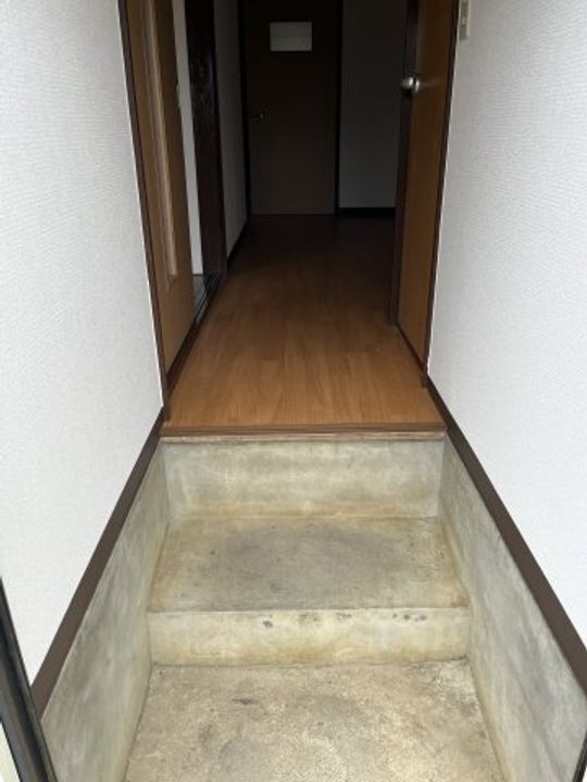 茨城県石岡市石岡(一戸建)の賃貸物件の玄関
