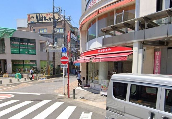 埼玉県さいたま市浦和区上木崎4(アパート)の賃貸物件の周辺