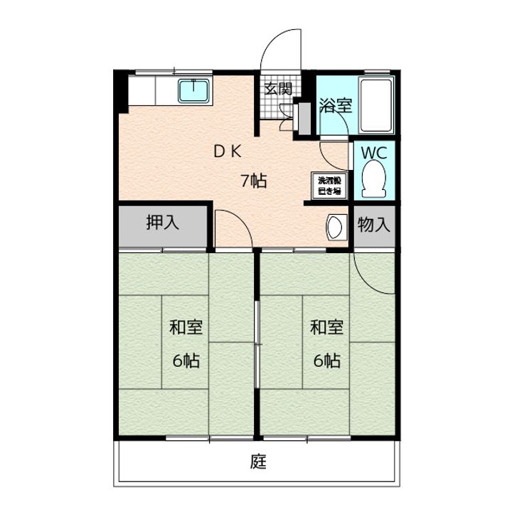 シティハイムサヤの間取り