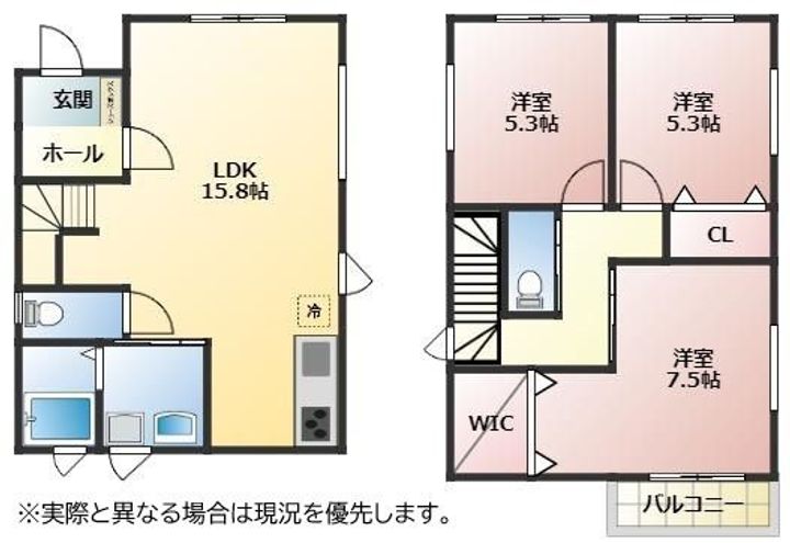 佐賀県佐賀市八戸2(一戸建)の賃貸物件の間取り
