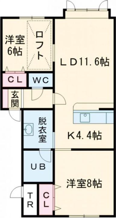 ステラコリーヌの間取り