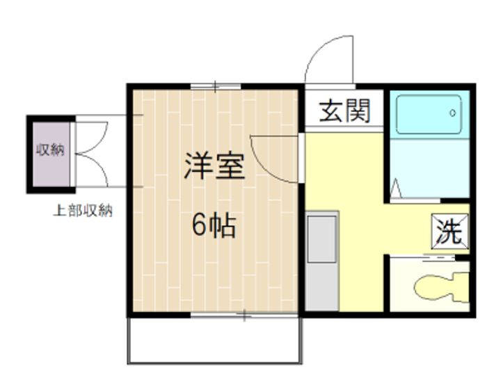 第三ハローハイツの間取り