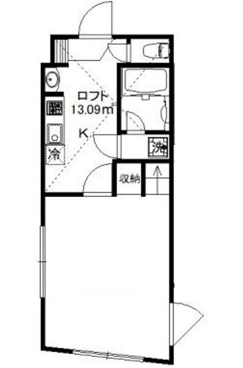 エステムコート神谷の間取り