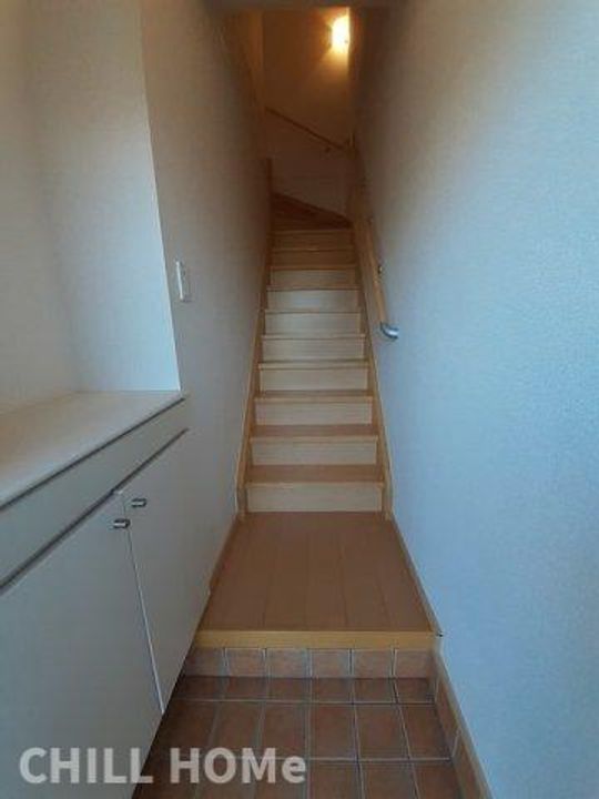 群馬県高崎市乗附町(アパート)の賃貸物件の玄関